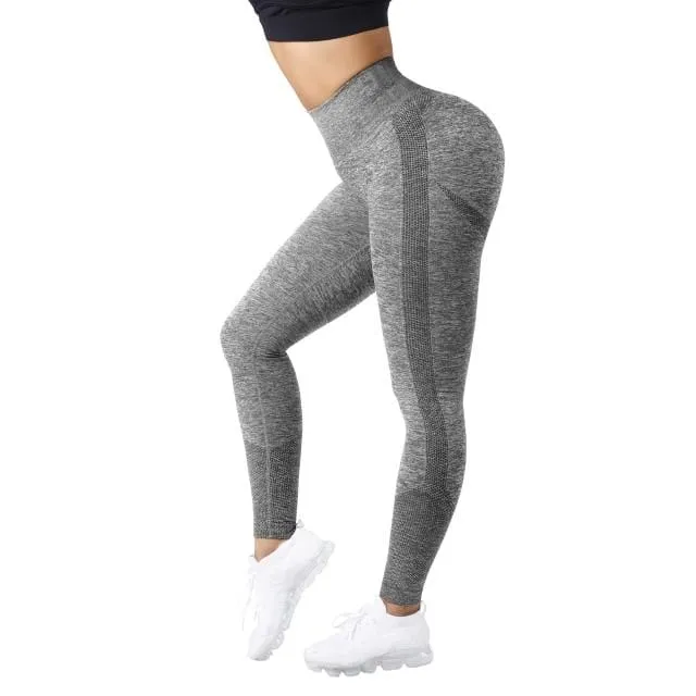 Yoga Hosen Frauen Leggings Für Fitness Hohe Taille Gym Legging Frauen Push Up Solide Workout Fitness Frauen Nahtlose Leggings