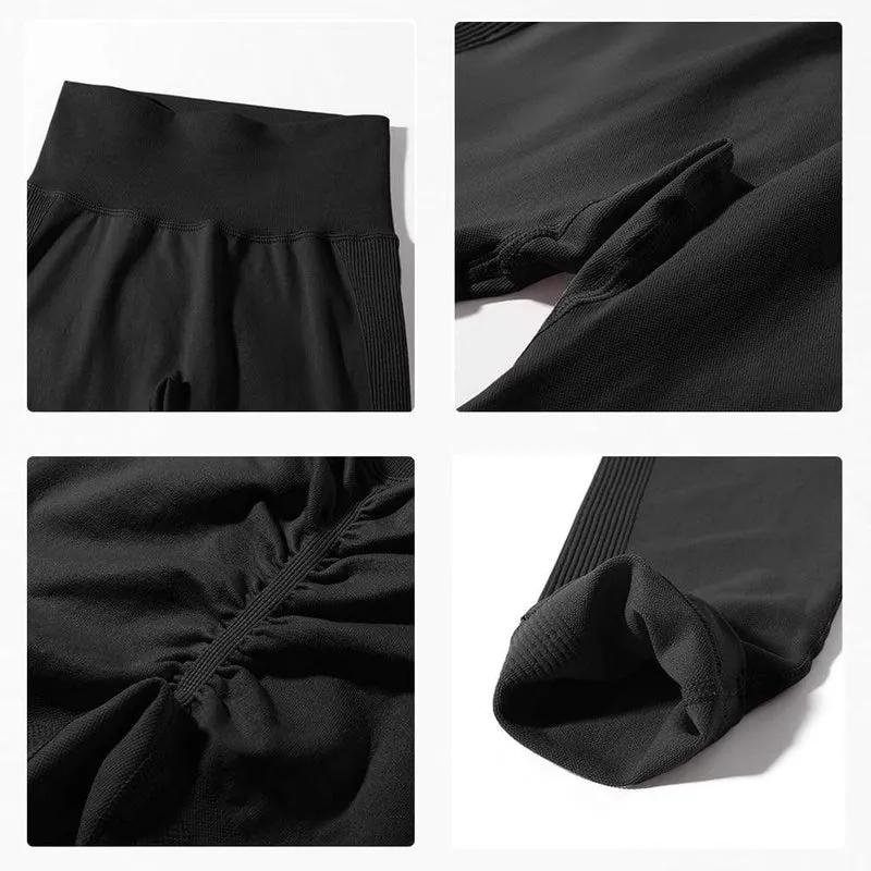 Yoga Hosen Frauen Leggings Für Fitness Hohe Taille Gym Legging Frauen Push Up Solide Workout Fitness Frauen Nahtlose Leggings
