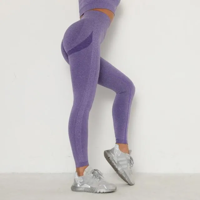 Yoga Hosen Frauen Leggings Für Fitness Hohe Taille Gym Legging Frauen Push Up Solide Workout Fitness Frauen Nahtlose Leggings