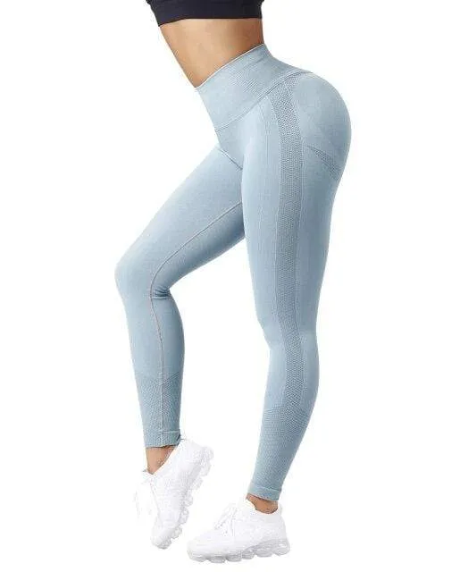 Yoga Hosen Frauen Leggings Für Fitness Hohe Taille Gym Legging Frauen Push Up Solide Workout Fitness Frauen Nahtlose Leggings