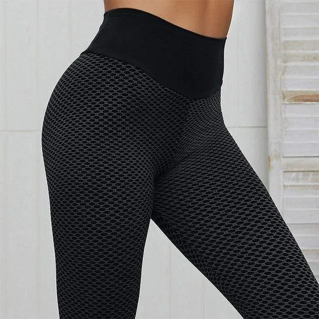 Damen Leggings High Waist Dot Fitness Leggins Mujer High Stretch Sportswear Damen Polyester Casual Seamless Pants