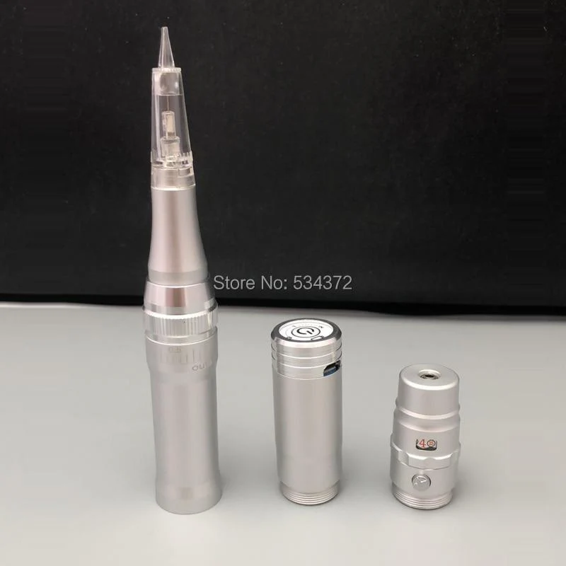 Silberne Profi-Kartuschen, Nadeln, Make-up-Stift, wiederaufladbare Akku-Permanent-Make-up-Maschine