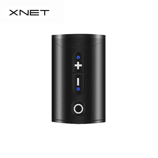 Ein Ersatzakku für die kabellose Tattoomaschine XNET Elite