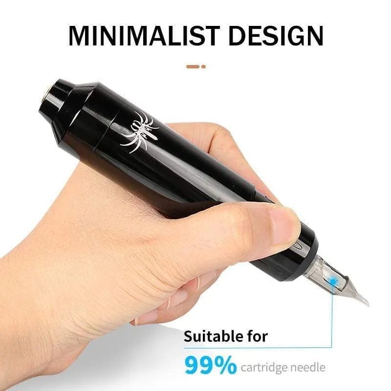 Rotierender Tattoo-Maschinenstift, leistungsstarker, langlebiger Motor, geräuschlos, RCA-Buchse für Schattierung und Liner, 10000 U/min, Hochgeschwindigkeits-Tattoo-Versorgung, PMU