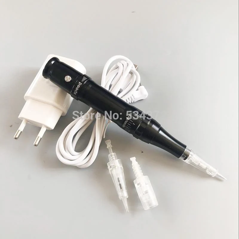 Tattoo Augenbrauen Schönheit MTS Maschine Permanent Make-Up Maschine Stift Mit Patrone MTS Nadeln