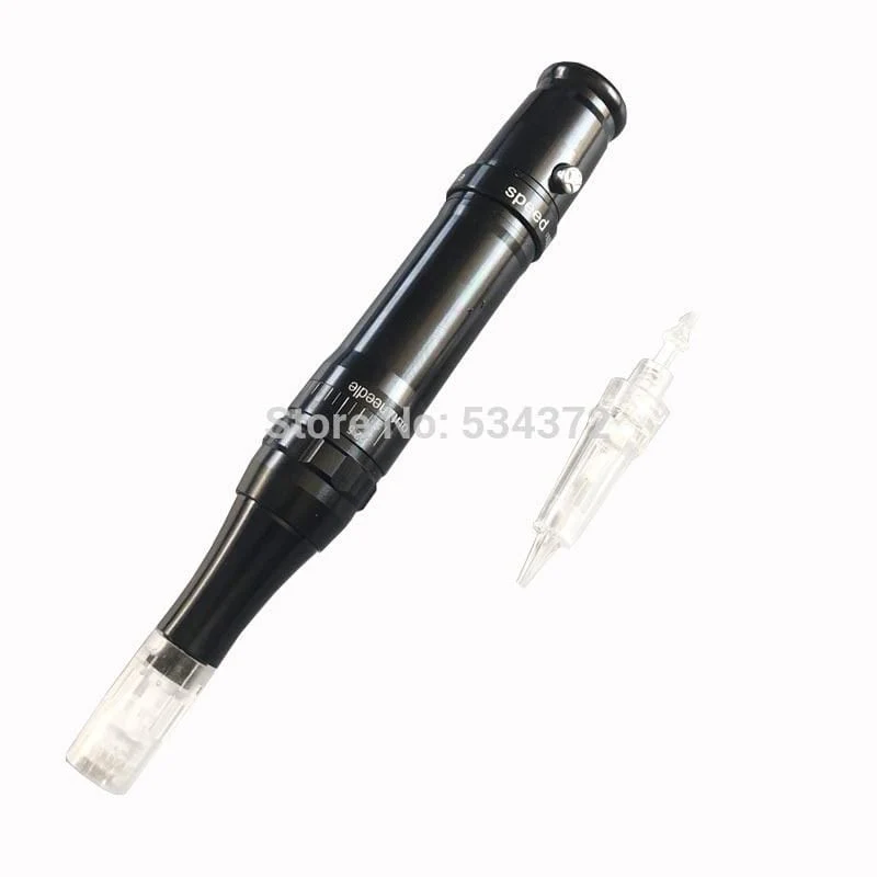 Tattoo Augenbrauen Schönheit MTS Maschine Permanent Make-Up Maschine Stift Mit Patrone MTS Nadeln