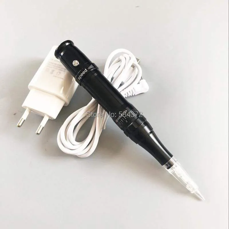 Tattoo Augenbrauen Schönheit MTS Maschine Permanent Make-Up Maschine Stift Mit Patrone MTS Nadeln