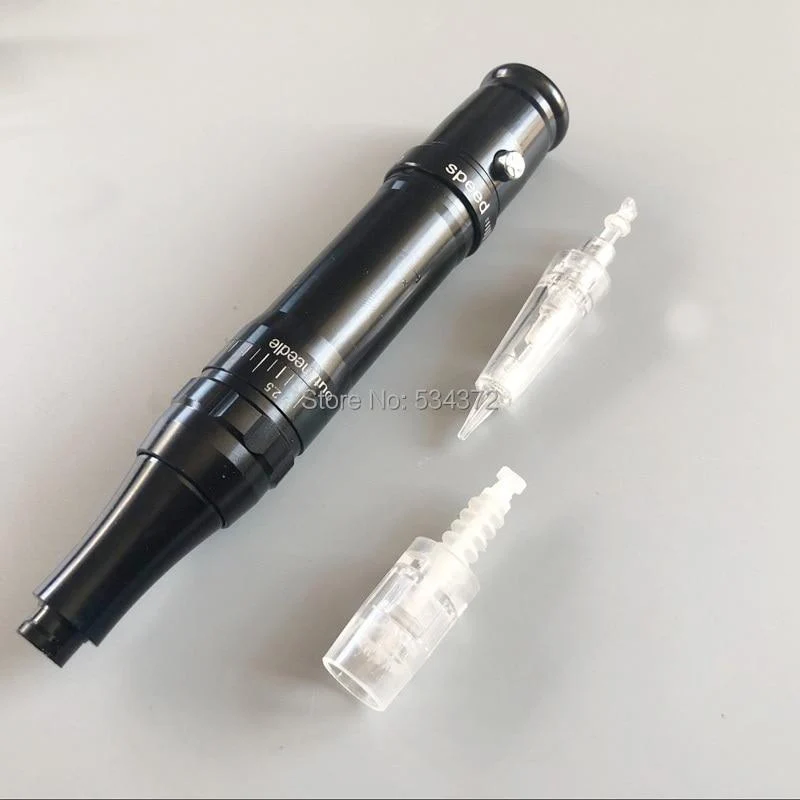 Tattoo Augenbrauen Schönheit MTS Maschine Permanent Make-Up Maschine Stift Mit Patrone MTS Nadeln