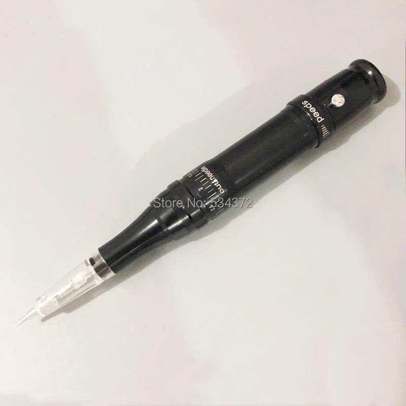 Tattoo Augenbrauen Schönheit MTS Maschine Permanent Make-Up Maschine Stift Mit Patrone MTS Nadeln