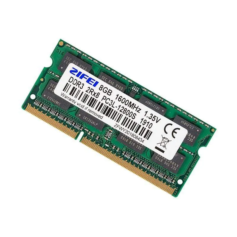 8 GB DDR3L RAM 1600/1333/1866 MHz 204PIN 1.35 V 2R*8 Doppelmodell SODIMM-Speicher für Laptop