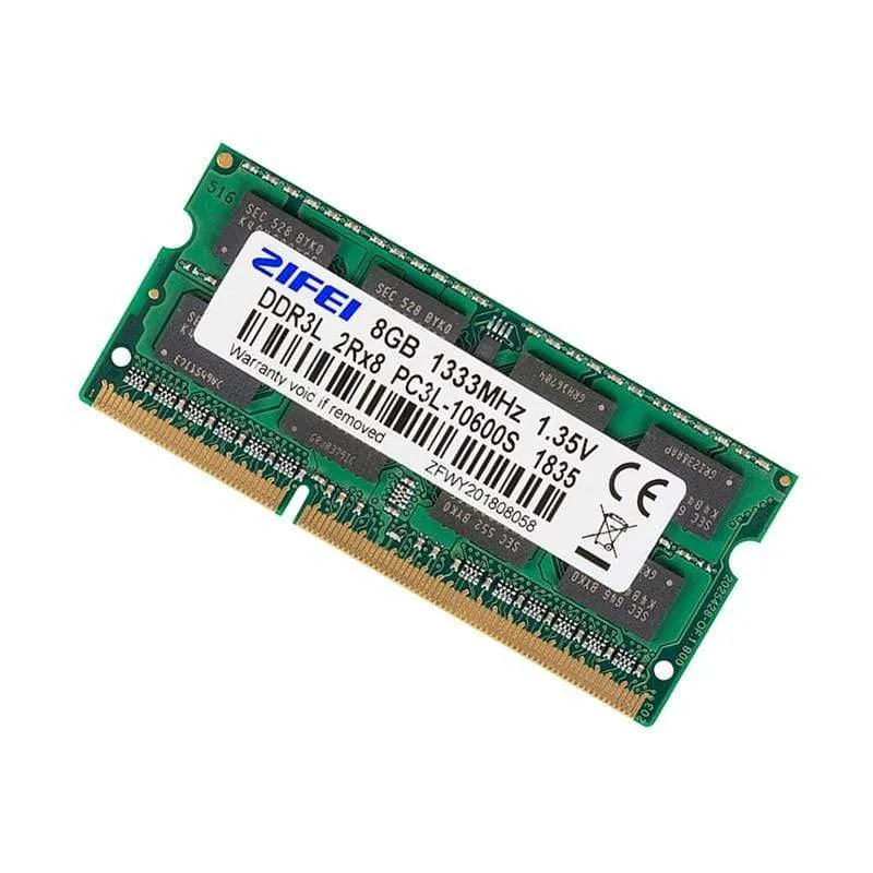8 GB DDR3L RAM 1600/1333/1866 MHz 204PIN 1.35 V 2R*8 Doppelmodell SODIMM-Speicher für Laptop