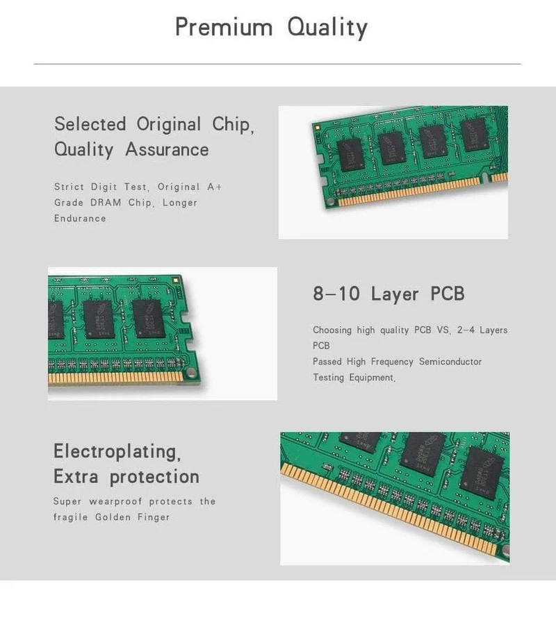 DDR3 4 GB 8 GB RAM Desktop-Speicher 1333 1600 MHz für Desktop-Dimm-PC DDR3 Memoria Ram DDR3 8 GB 4 GB
