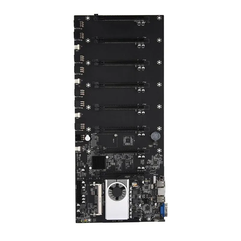 BTC-T37 Bergbau Motherboard VGA 8PCIE 16X 8GPU Grafikkarte Unterstützung 1066/1333/1600 MHz DDR3/DDR3L BTC-T37 Bergbau Motherboard