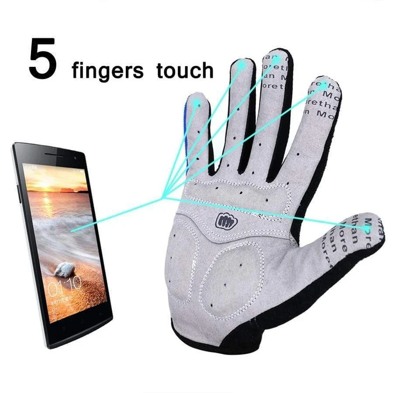 Frauen Männer Winter Radfahren Handschuhe Volle Finger Fahrrad Handschuhe Anti Slip Gel Pad Motorrad MTB Rennrad Handschuhe M-XL Sommer handschuhe