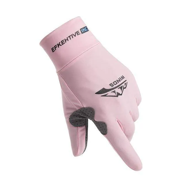 Seide Licht Handschuhe Sommer Dünne Männer Sport Radfahren Laufen Fitness Fahren Im Freien Angeln Frauen Nicht-Slip Touchscreen Handschuhe