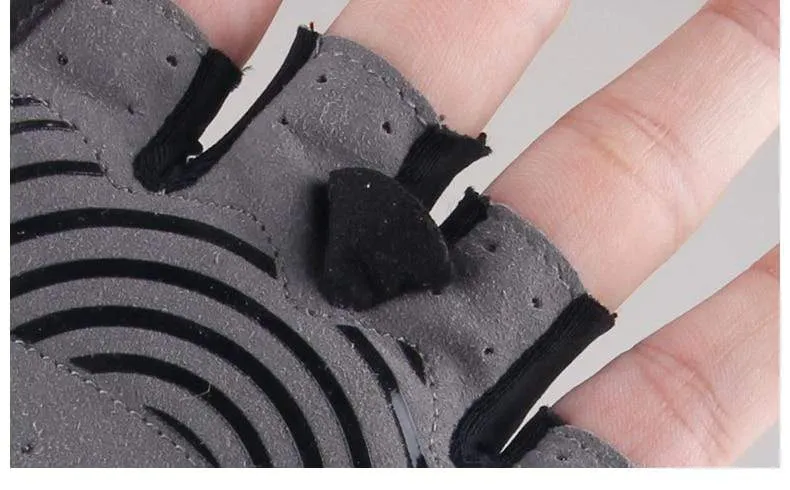 Zyklus Halbfingerhandschuhe Gel Sport Fahrrad Rennhandschuhe von Fahrrad MTB Straße Guantes Handschuh Radfahren Herren mittelfristige Frauen