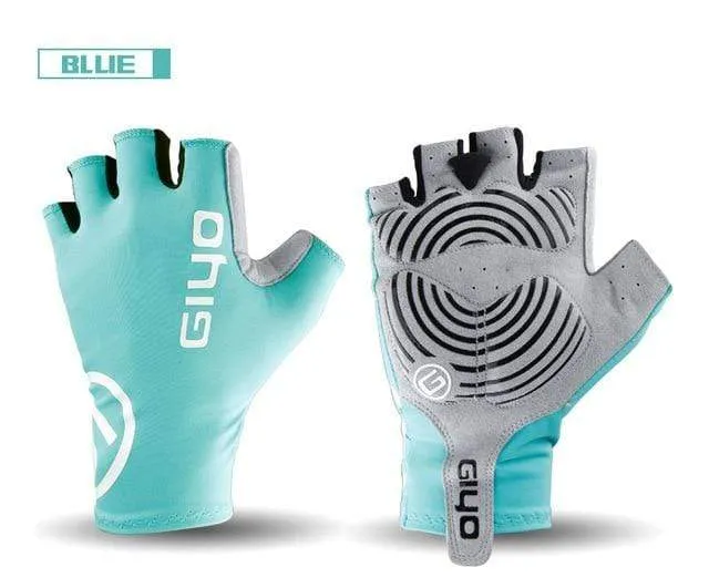 Zyklus Halbfingerhandschuhe Gel Sport Fahrrad Rennhandschuhe von Fahrrad MTB Straße Guantes Handschuh Radfahren Herren mittelfristige Frauen
