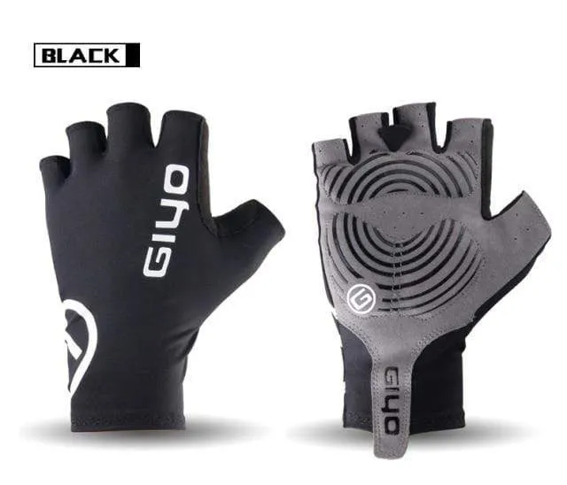 Zyklus Halbfingerhandschuhe Gel Sport Fahrrad Rennhandschuhe von Fahrrad MTB Straße Guantes Handschuh Radfahren Herren mittelfristige Frauen