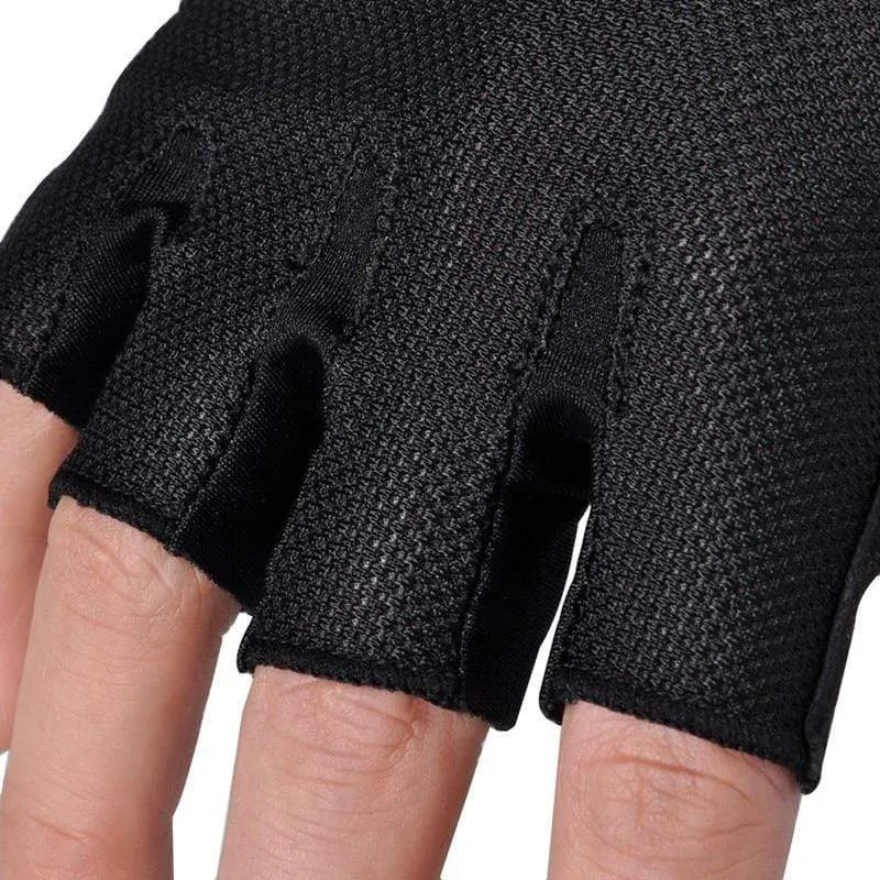 Fahrradhandschuhe für Herren Damen GEL Sport Mountainbike Fahrradhandschuhe Atmungsaktiv Off Road Halbfinger MTB Handschuhe Fäustlinge