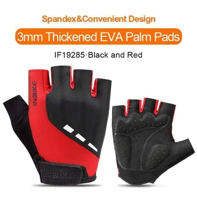 Half Finger Radfahren Handschuhe Sport Fitness Racing MTB Fahrrad Handschuhe Sommer Männer Frauen Reiten Verdickte Palm Pad Fahrrad Handschuhe