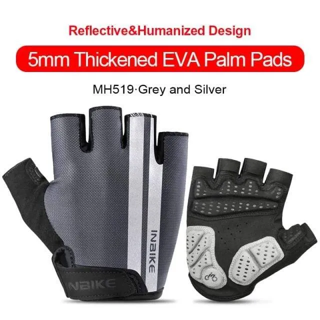 Half Finger Radfahren Handschuhe Sport Fitness Racing MTB Fahrrad Handschuhe Sommer Männer Frauen Reiten Verdickte Palm Pad Fahrrad Handschuhe