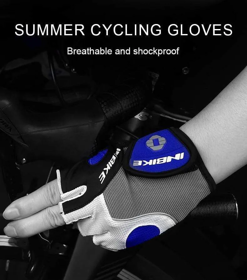 Half Finger Radfahren Handschuhe Sport Fitness Racing MTB Fahrrad Handschuhe Sommer Männer Frauen Reiten Verdickte Palm Pad Fahrrad Handschuhe