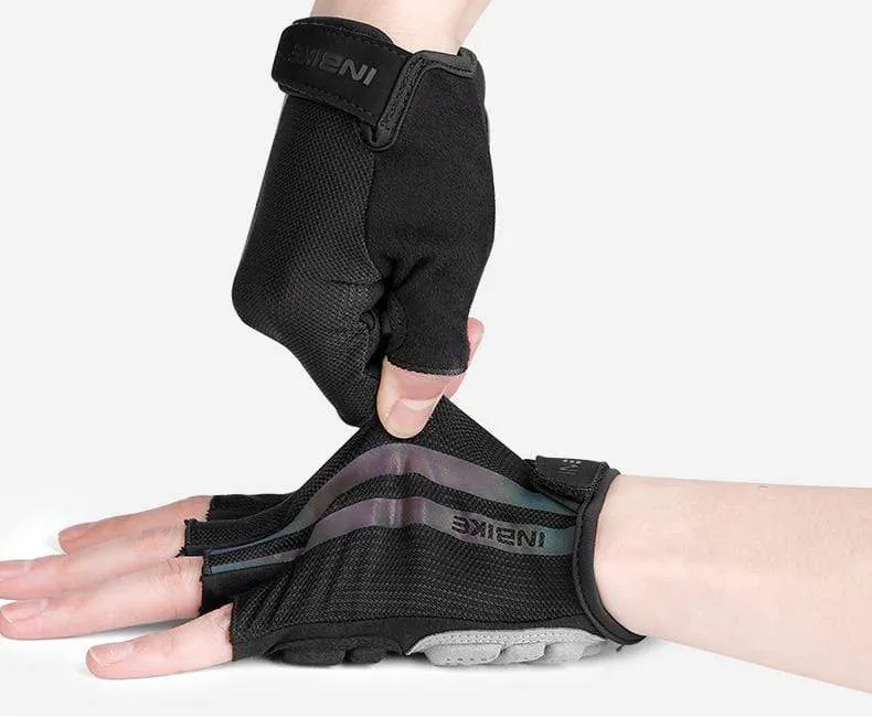 Half Finger Radfahren Handschuhe Sport Fitness Racing MTB Fahrrad Handschuhe Sommer Männer Frauen Reiten Verdickte Palm Pad Fahrrad Handschuhe