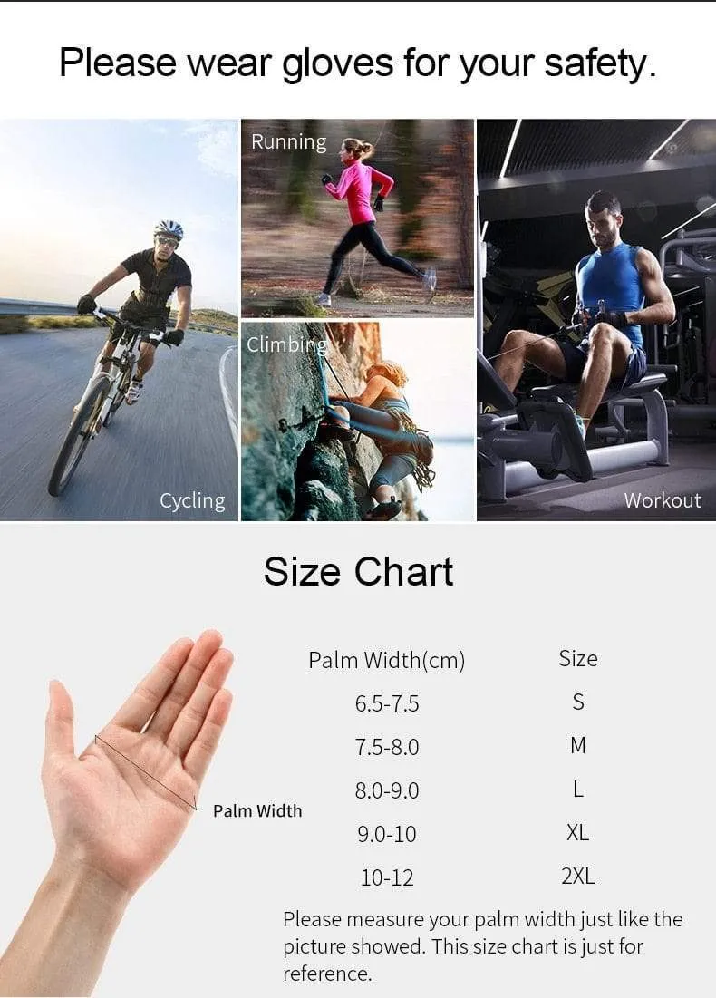 Half Finger Radfahren Handschuhe Sport Fitness Racing MTB Fahrrad Handschuhe Sommer Männer Frauen Reiten Verdickte Palm Pad Fahrrad Handschuhe