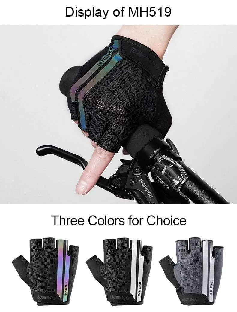 Half Finger Radfahren Handschuhe Sport Fitness Racing MTB Fahrrad Handschuhe Sommer Männer Frauen Reiten Verdickte Palm Pad Fahrrad Handschuhe