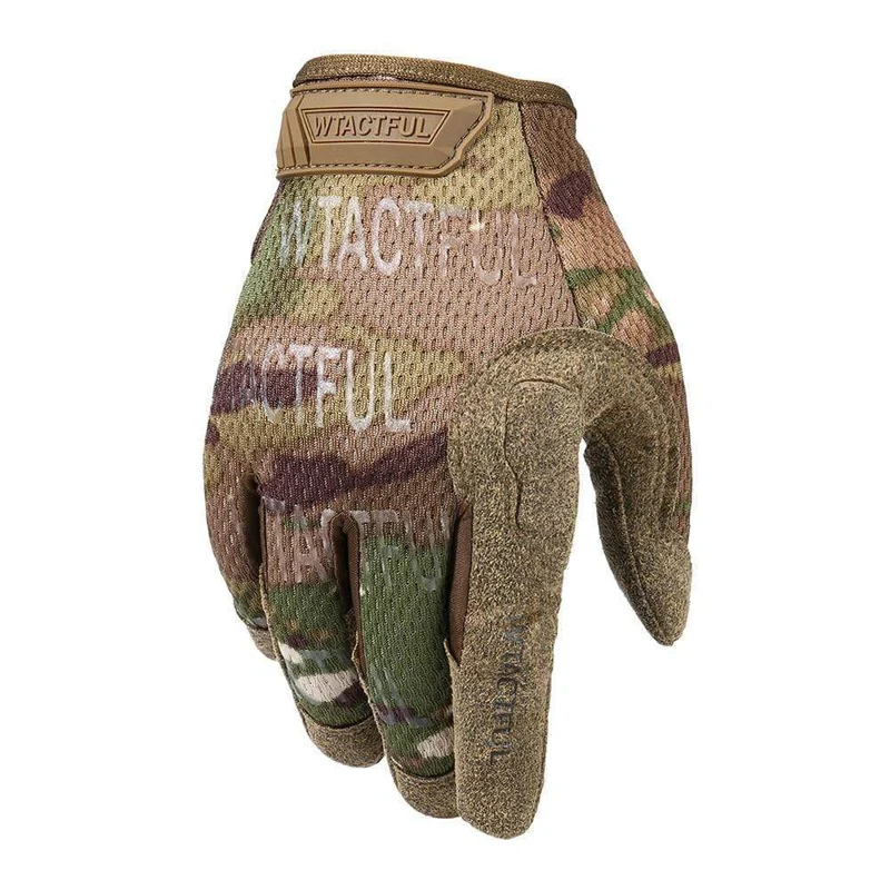 Taktische Handschuhe Vollfinger Handschuh Männer Fäustlinge Armee Militär Paintball Airsoft Schießen Radfahren Atmungsaktive Mikrofaser Neue