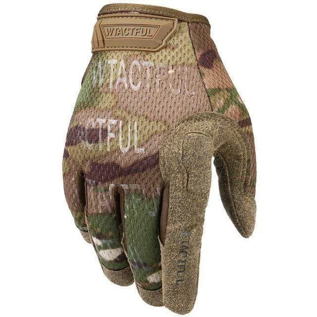 Taktische Handschuhe Vollfinger Handschuh Männer Fäustlinge Armee Militär Paintball Airsoft Schießen Radfahren Atmungsaktive Mikrofaser Neue