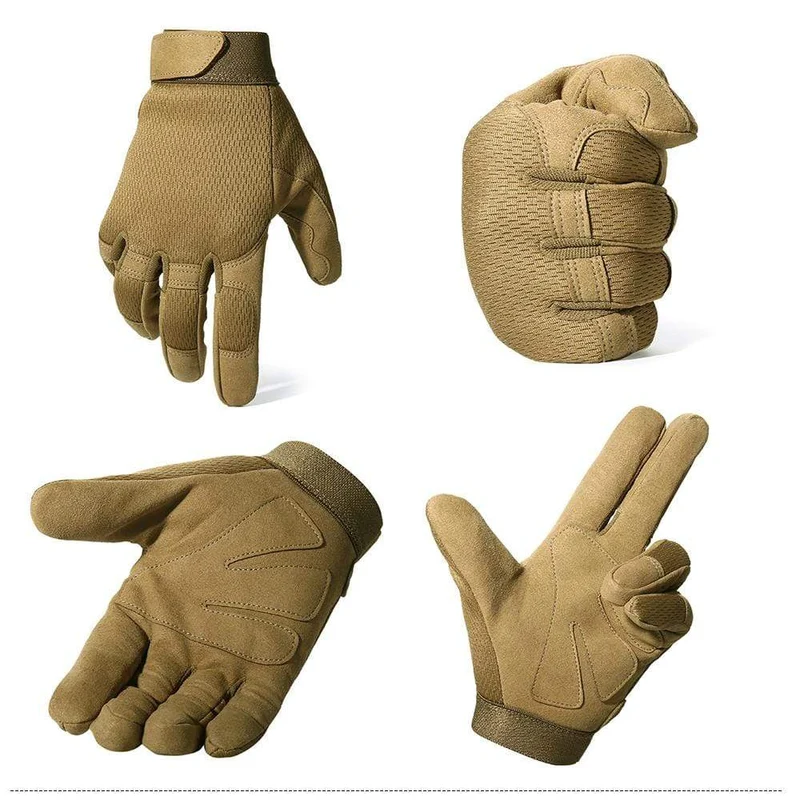 Taktische Handschuhe Rutschfeste Armee Militär Fahrrad Airsoft Motorrad Schießen Paintball Arbeitsausrüstung Camo Vollfinger Männer Frauen