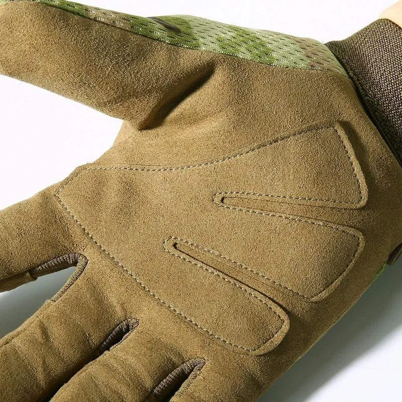 Taktische Handschuhe Rutschfeste Armee Militär Fahrrad Airsoft Motorrad Schießen Paintball Arbeitsausrüstung Camo Vollfinger Männer Frauen