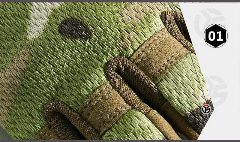 Taktische Handschuhe Rutschfeste Armee Militär Fahrrad Airsoft Motorrad Schießen Paintball Arbeitsausrüstung Camo Vollfinger Männer Frauen