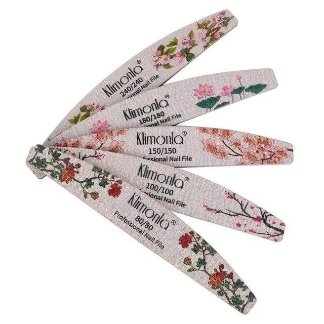 25-teiliges Nagelfeile-Set für Maniküre, Nagellieferant für Profis, Nagelwerkzeug-Sets mit 5 Körnungen, Zubehör, professionelles Material für Nagelstudios