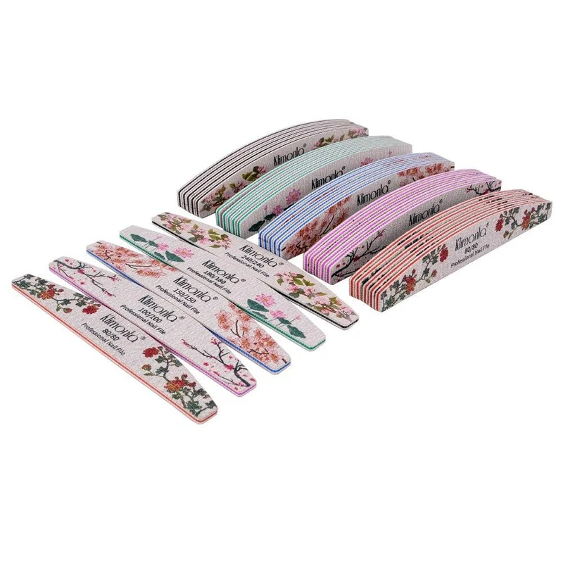 25-teiliges Nagelfeile-Set für Maniküre, Nagellieferant für Profis, Nagelwerkzeug-Sets mit 5 Körnungen, Zubehör, professionelles Material für Nagelstudios