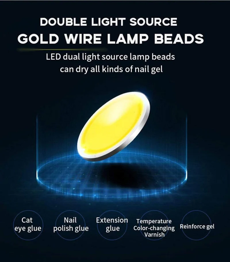 Nageltrockner für normalen Nagellack, UV-LED-Lampe für Maniküre-Werkzeugmaschinen, 84/90/72 W, Touch-LCD-Eislampe für Gel-Nägel, Trockenlampe