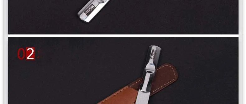 Professionelle Importe von Edelstahl-Metall-Nagelfeilen, Puffer, doppelseitige Maniküre-Werkzeuge, kleine Reibe- und Polierstreifen