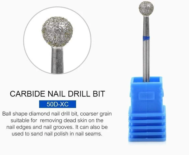 Nagelbohrer, Hartmetall-Fräser, Nagelkunst-Werkzeug für elektrische Maniküre, Nagelbohrmaschine, Nagelzubehör, Werkzeuge zum Entfernen von Gel