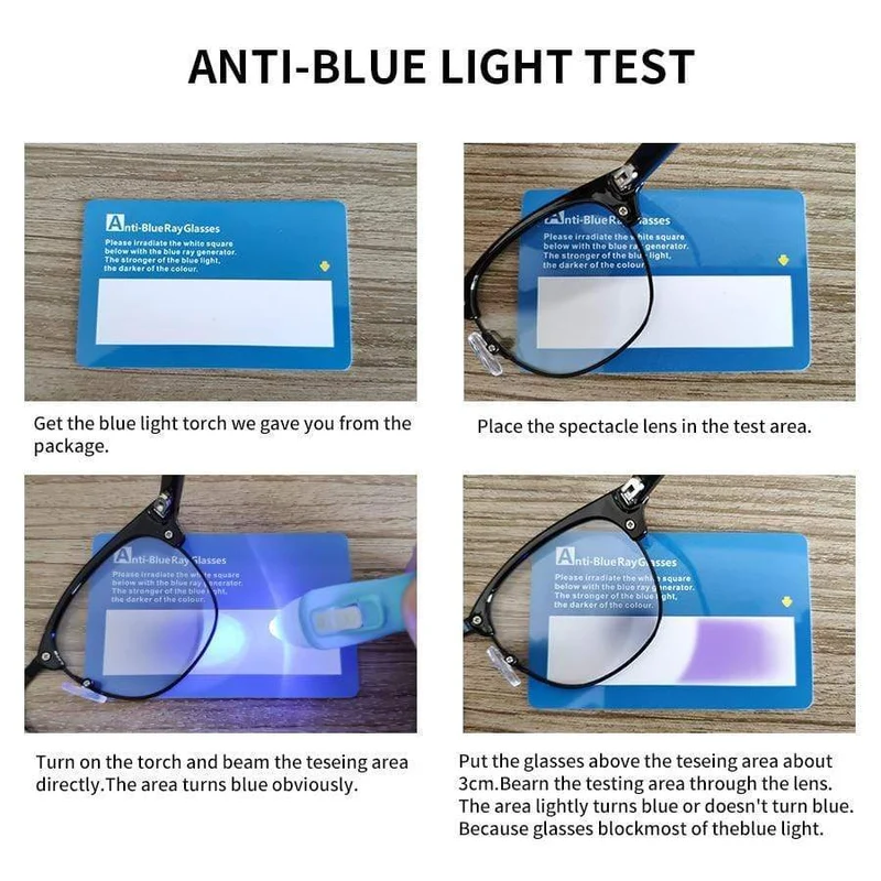 Photochrome Rezept Rahmen Männer Optische Brillen Frauen Brillen Anti Blaues Licht Gläser KS101