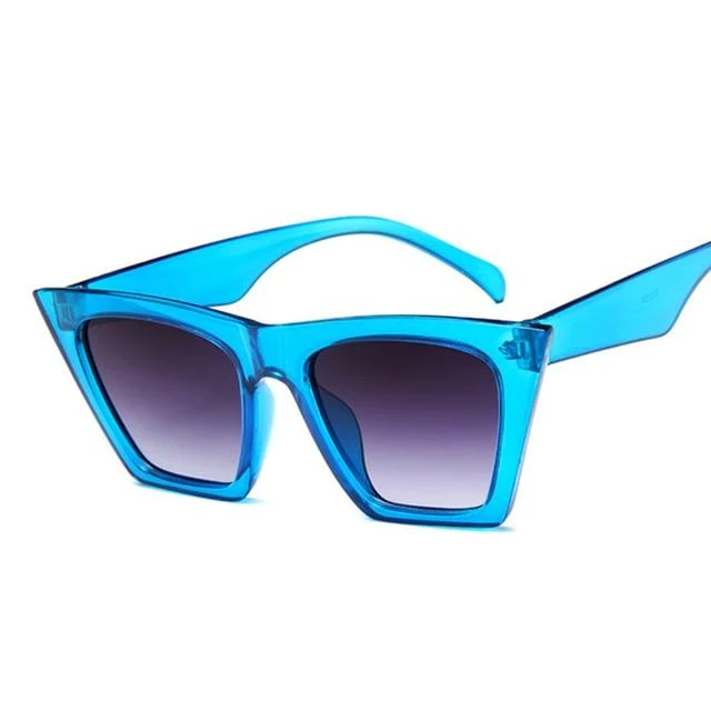 Quadratische Sonnenbrille Damen Designer Luxus Mann/Frauen Cat Eye Sonnenbrille Klassisch Vintage UV400 Outdoor Oculos De Sol