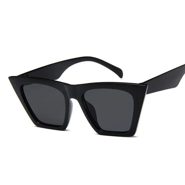 Quadratische Sonnenbrille Damen Designer Luxus Mann/Frauen Cat Eye Sonnenbrille Klassisch Vintage UV400 Outdoor Oculos De Sol