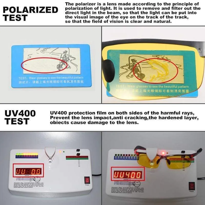 Anti-Glare Tag Nachtsichtbrille für Autofahrer Männer Polarisierte Sonnenbrille Photochrome Fahrerbrille Brille zonnebril heren