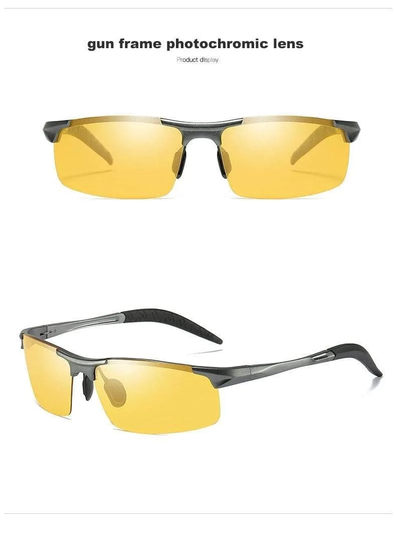 Anti-Glare Tag Nachtsichtbrille für Autofahrer Männer Polarisierte Sonnenbrille Photochrome Fahrerbrille Brille zonnebril heren