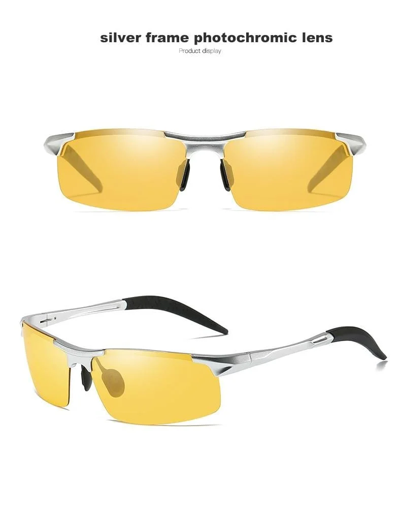 Anti-Glare Tag Nachtsichtbrille für Autofahrer Männer Polarisierte Sonnenbrille Photochrome Fahrerbrille Brille zonnebril heren