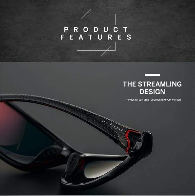 Polarisierte Sonnenbrille für Herren, zum Autofahren, Sonnenbrille für Männer, Vintage, Reisen, Angeln, klassische Sonnenbrille