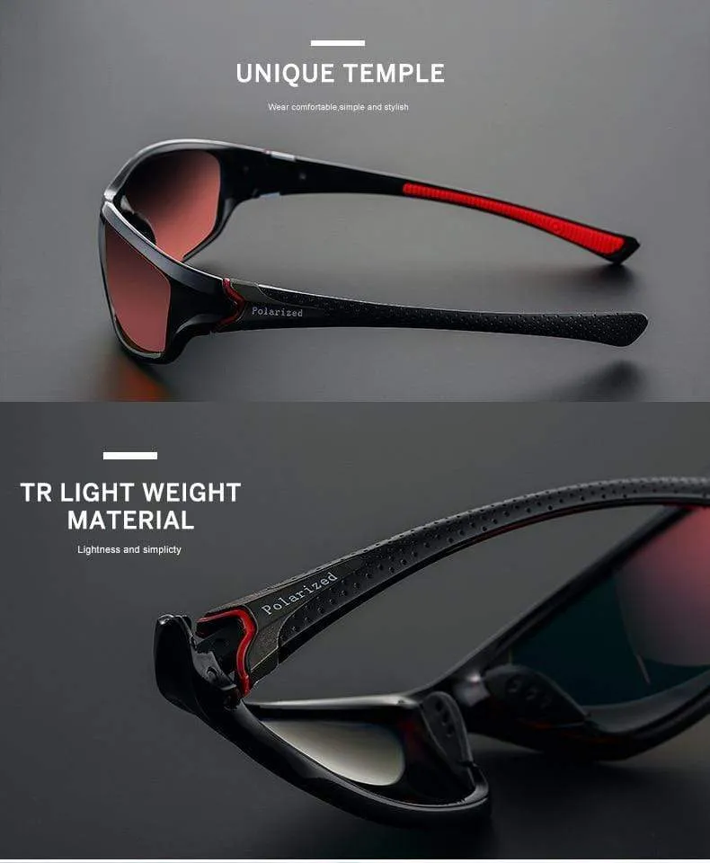 Polarisierte Sonnenbrille für Herren, zum Autofahren, Sonnenbrille für Männer, Vintage, Reisen, Angeln, klassische Sonnenbrille