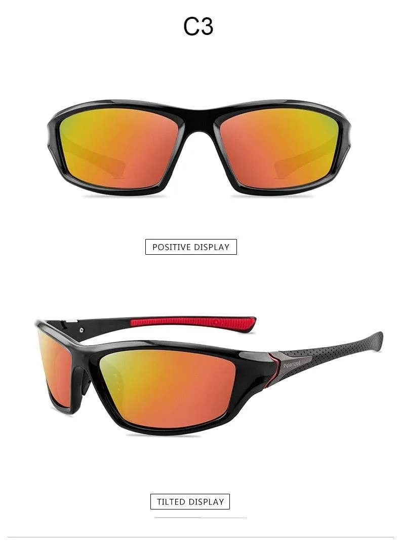 Polarisierte Sonnenbrille für Herren, zum Autofahren, Sonnenbrille für Männer, Vintage, Reisen, Angeln, klassische Sonnenbrille