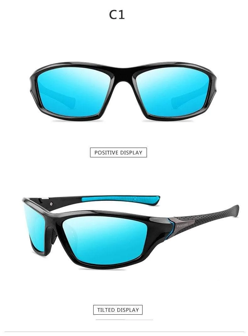 Polarisierte Sonnenbrille für Herren, zum Autofahren, Sonnenbrille für Männer, Vintage, Reisen, Angeln, klassische Sonnenbrille