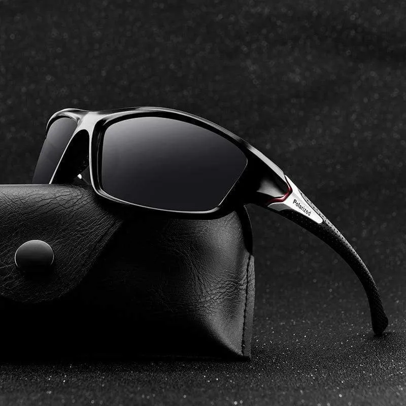 Polarisierte Sonnenbrille für Herren, zum Autofahren, Sonnenbrille für Männer, Vintage, Reisen, Angeln, klassische Sonnenbrille